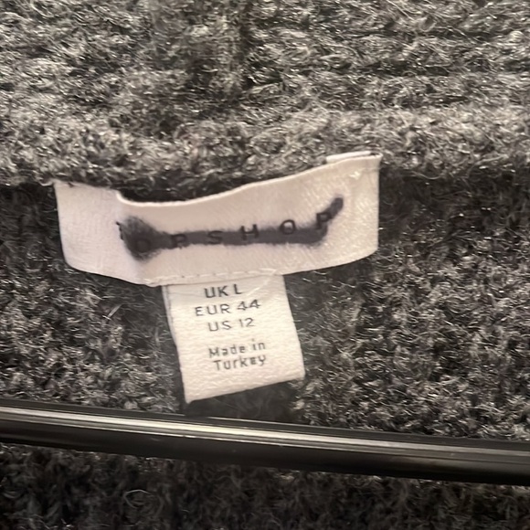 NWT Topshop Belted Cardigan‎ Sweater - Picture 3 of 6